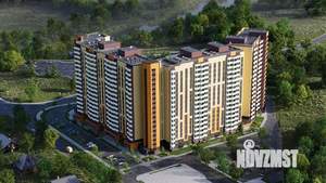 2-к квартира, строящийся дом, 62м2, 5/17 этаж
