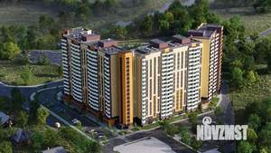 2-к квартира, строящийся дом, 62м2, 17/17 этаж
